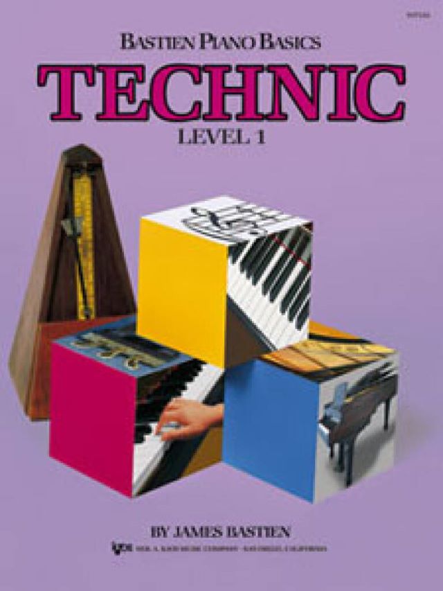 Bastien Piano Basics Technic Level 1 - James Bastien