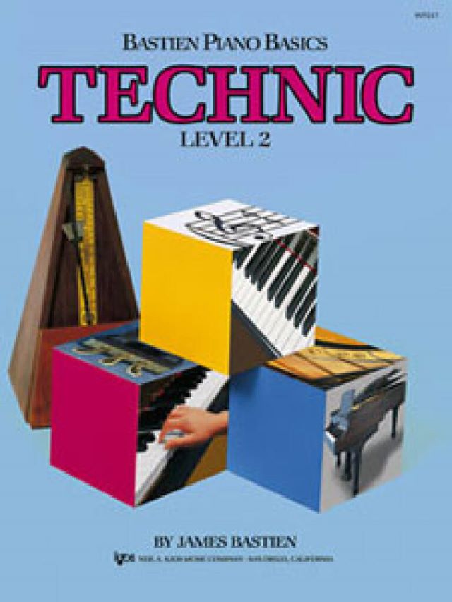 Bastien Piano Basics Technic Level 2 - James Bastien