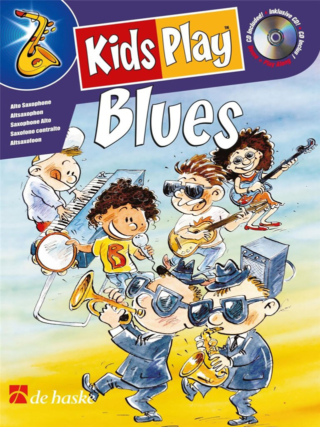 Kids Play Blues - Jaap Kastelein - altsaxofoon