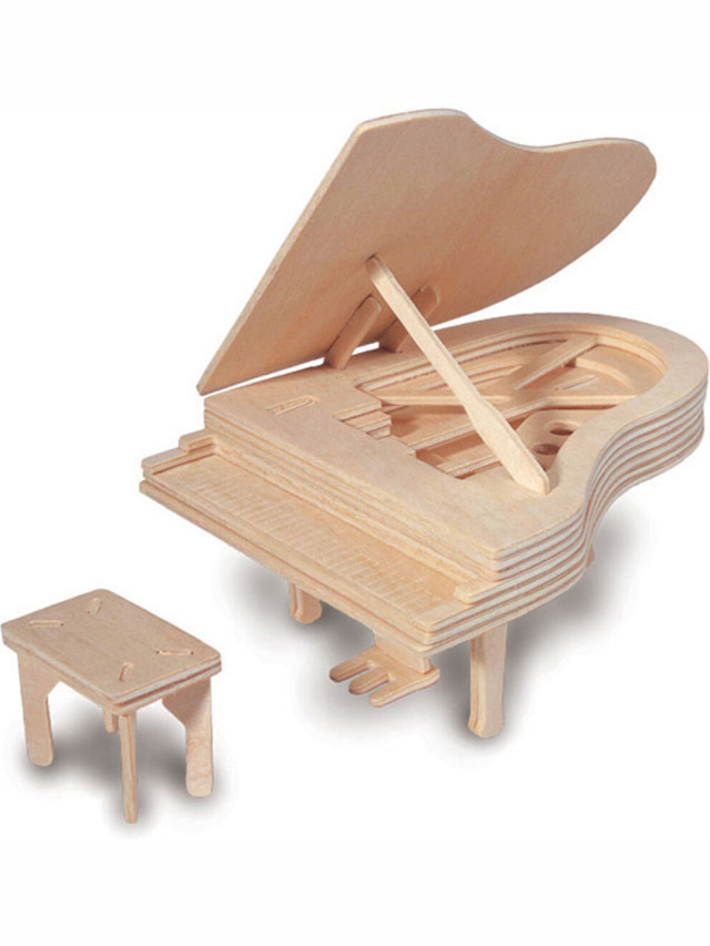Quay Woodcraft Construction Kit - piano