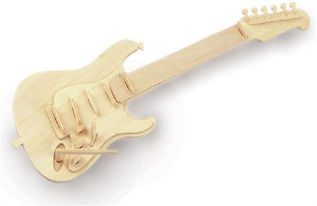 Quay Woodcraft Construction Kit - gitaar