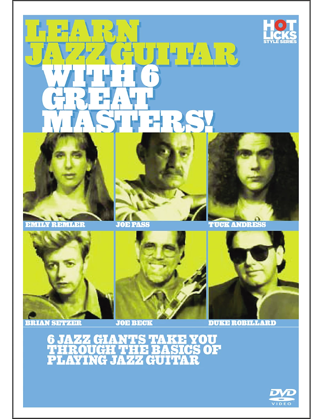 Learn Jazz Guitar With 6 Great Masters! - DVD