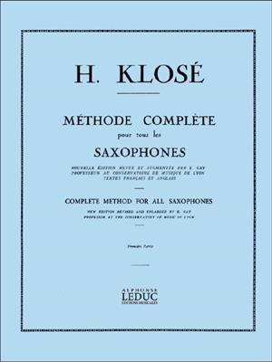 Méthode de Saxophone Vol. 1 - Klosé
