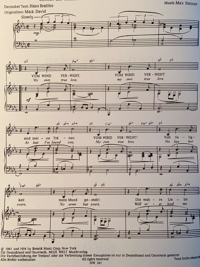 Tara's Theme from Gone With The Wind - Max Steiner