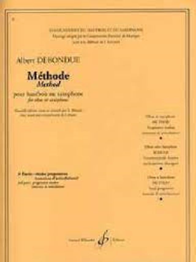 Méthode Volume 3: études Progressives Pour Hautbois - Albert Debondue
