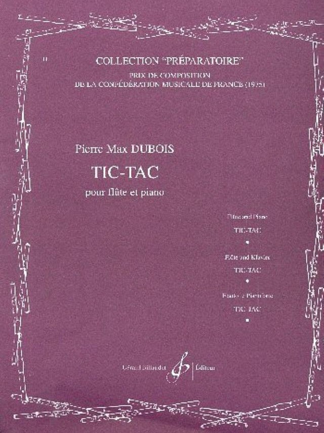 Tic-Tac - Pierre Max Dubois