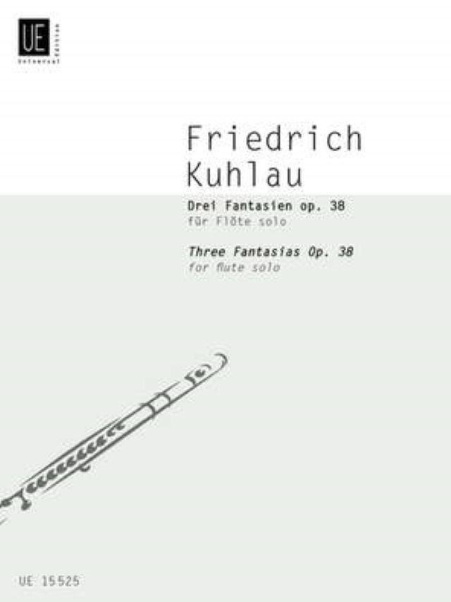 Three Fantasies Op. 38 - Friedrich Kuhlau - Frans Vester