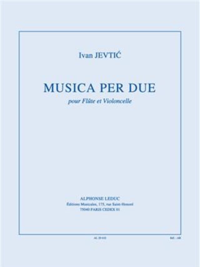 Musica Per Due - Ivan Jevtic