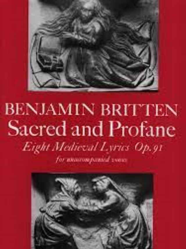 Sacred and Profane Op. 91 - SATB a Cappella - Benjamin Britten