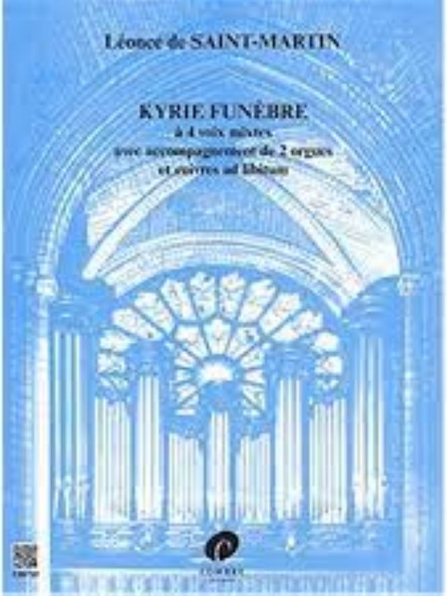 Kyrie Funèbre - SATB - Léonce de Saint-Martin