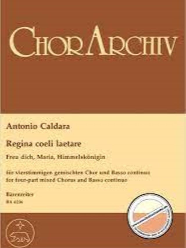 Regina coeli laetare - SATB - Antonio Caldara
