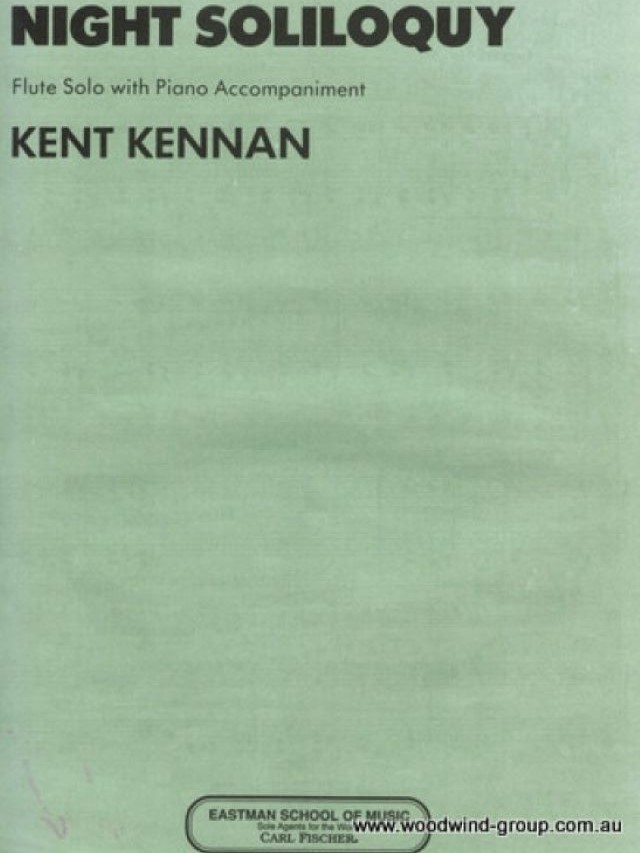 Night Soliloquy - Kent Kennan