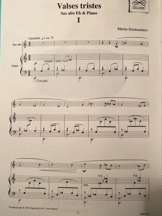 Valses Tristes - Martin Slootmaekers