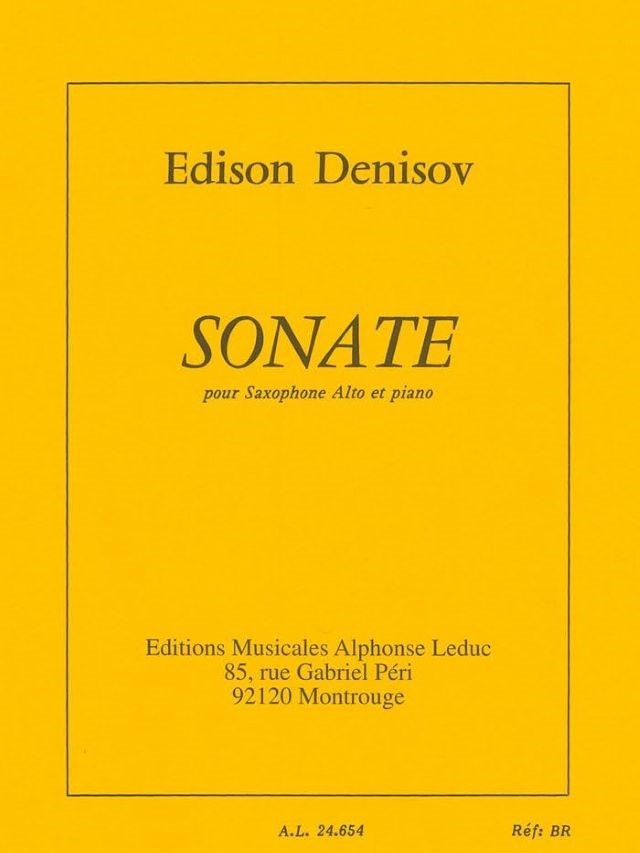 Sonate  - Edison Denissow