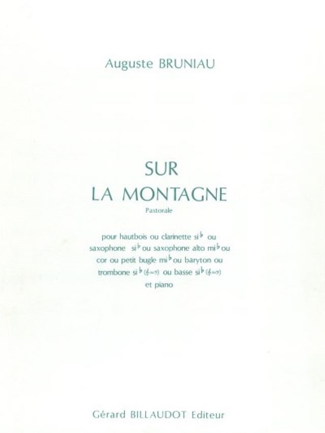 Sur la Montagne - Auguste Bruniau