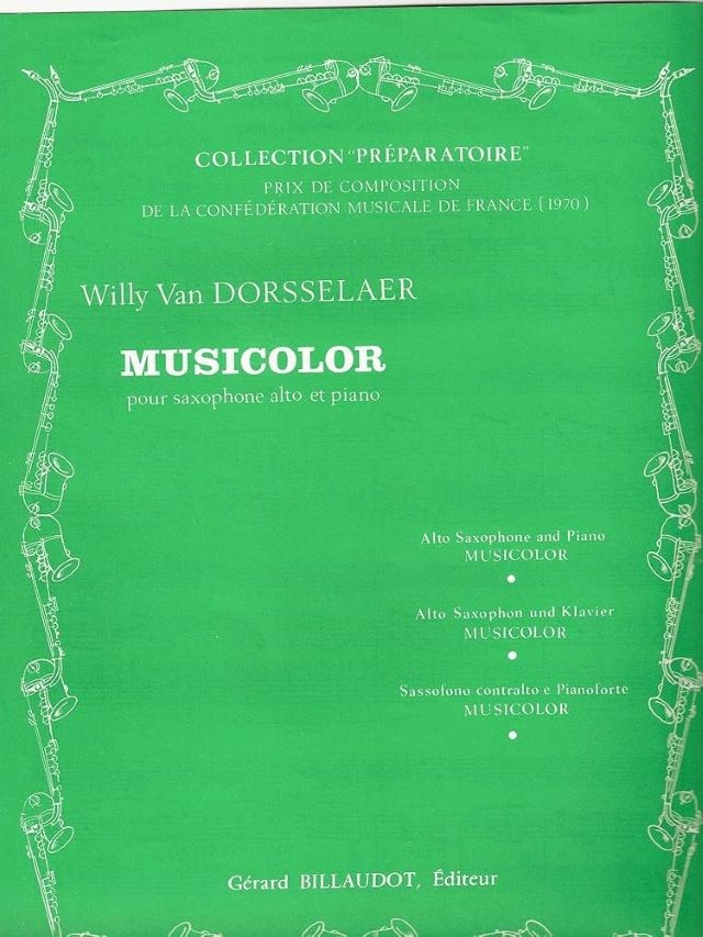 Musicolor - Alto Saxophone - Willy Van Dorsselaer