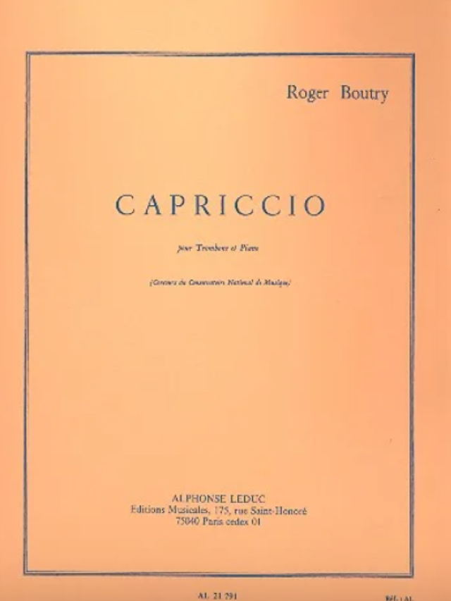 Capriccio - Roger Boutry