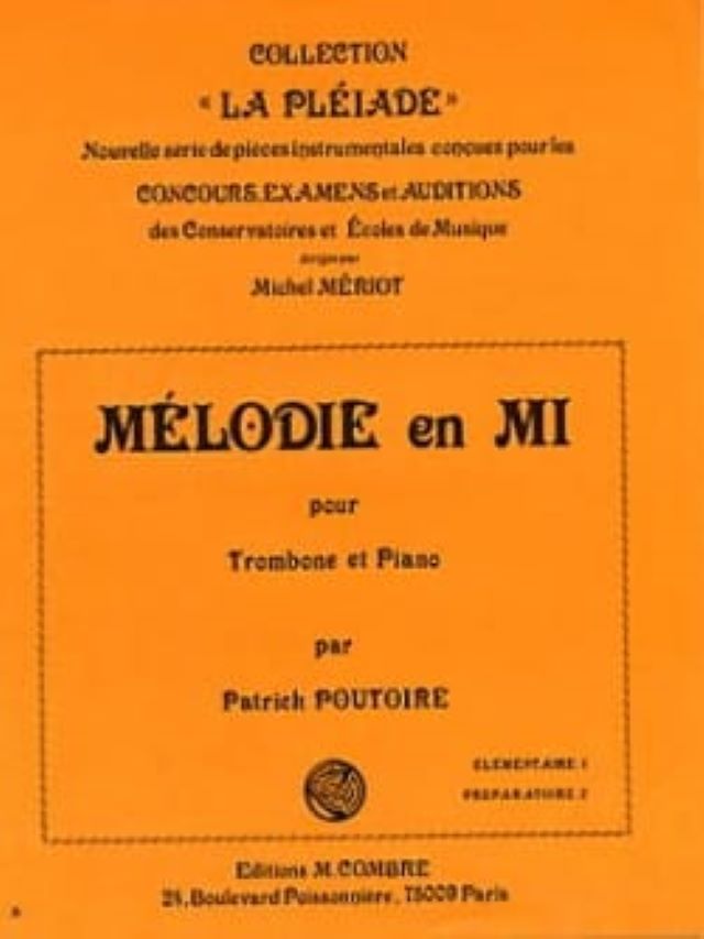 Melodie En Mi - Patrick Poutoire