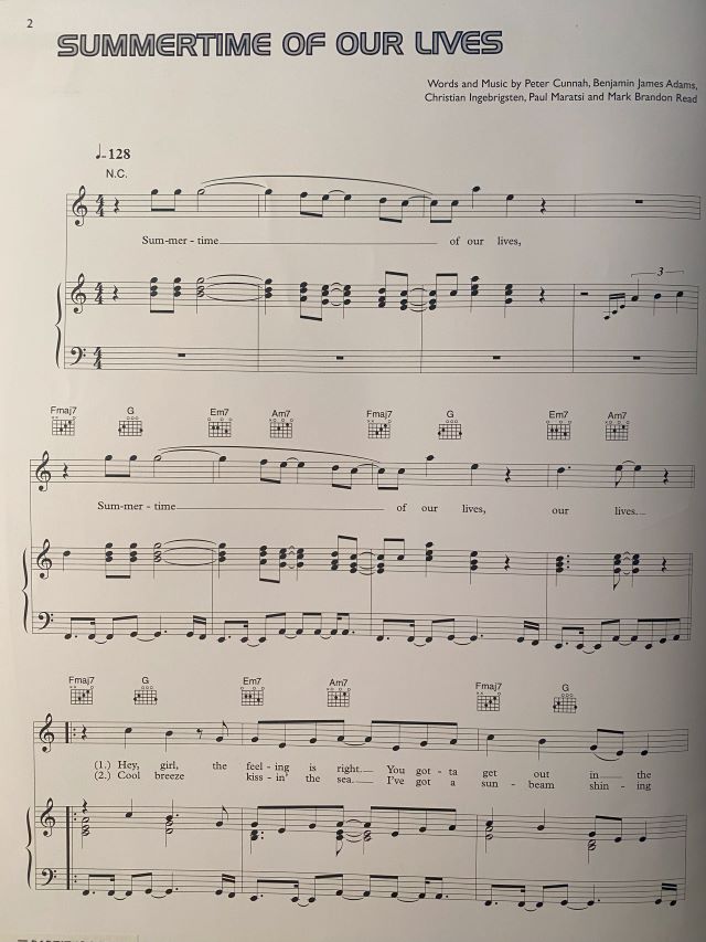 Summertime of our Lives - A1