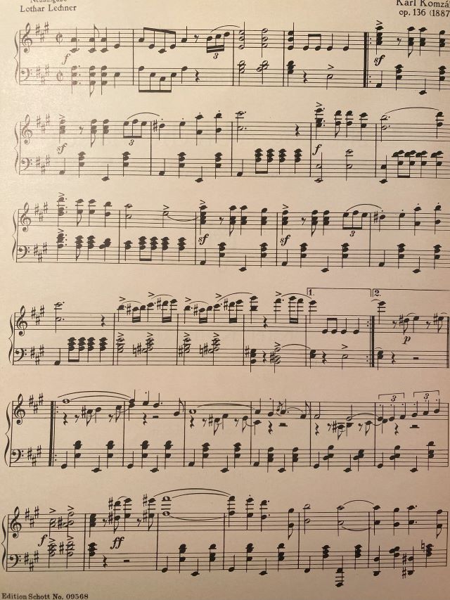 Erzherzog Albrecht March Op. 136 - Karl Komzak - Lothar Lechner
