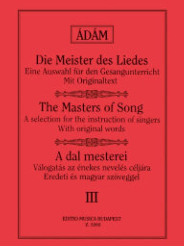 The Masters of Song Volume 3