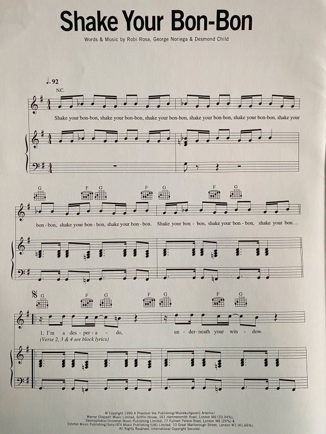 Shake You Bon-Bon - Ricky Martin