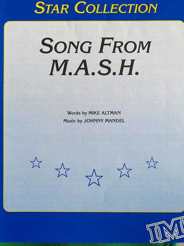 Song from M.A.S.H (Suicide is Painless) - Johnny Mandel