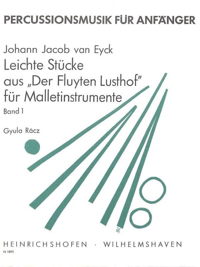 Leichte Stücke aus "Der Fluyten Lusthof" Band 1 - Jacob Van Eyck - Gyula Rácz
