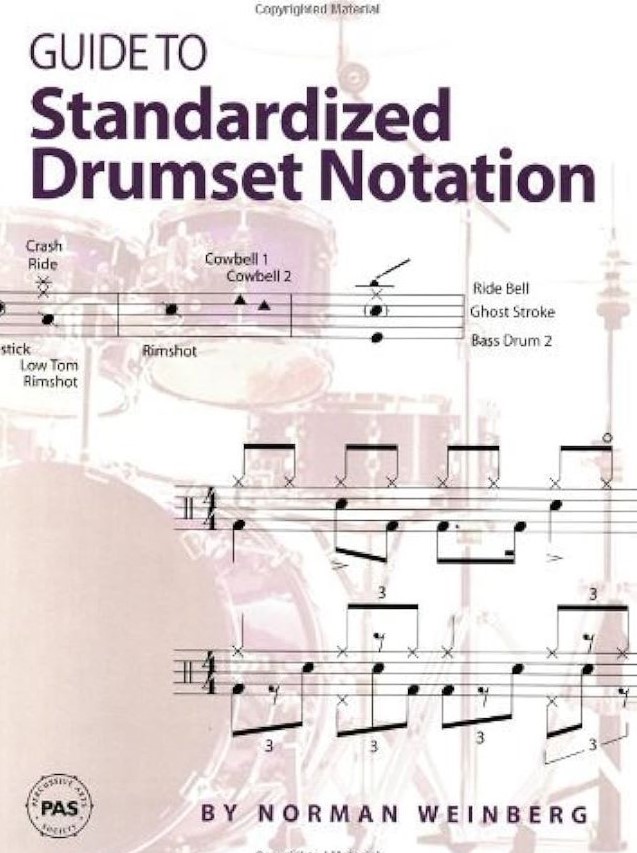Guide to Standarized Drumset Notation - Norman Weinberg