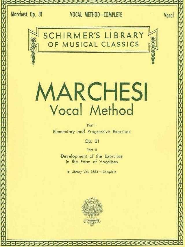Vocal Method Op. 31 - Matilde Marchesi