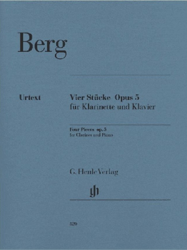 Vier Stücke - Four Pieces Op. 4 - Alban Berg - Ulrich Scheideler
