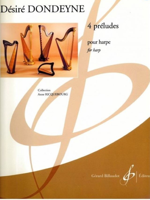 4 Préludes Pour Harpe - Désiré Dondeyne