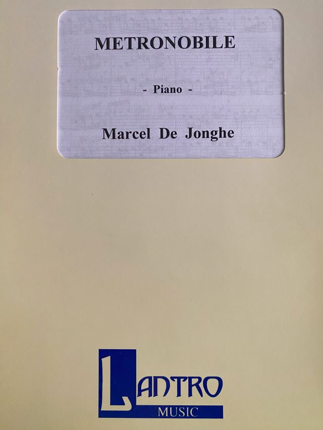 Metronobile - Piano - De Jonghe Marcel