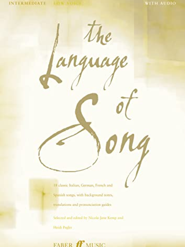 The Language of Song - Low Voice
