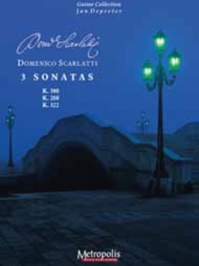 3 Sonatas - Domenico Scarlatti - Jan Depreter