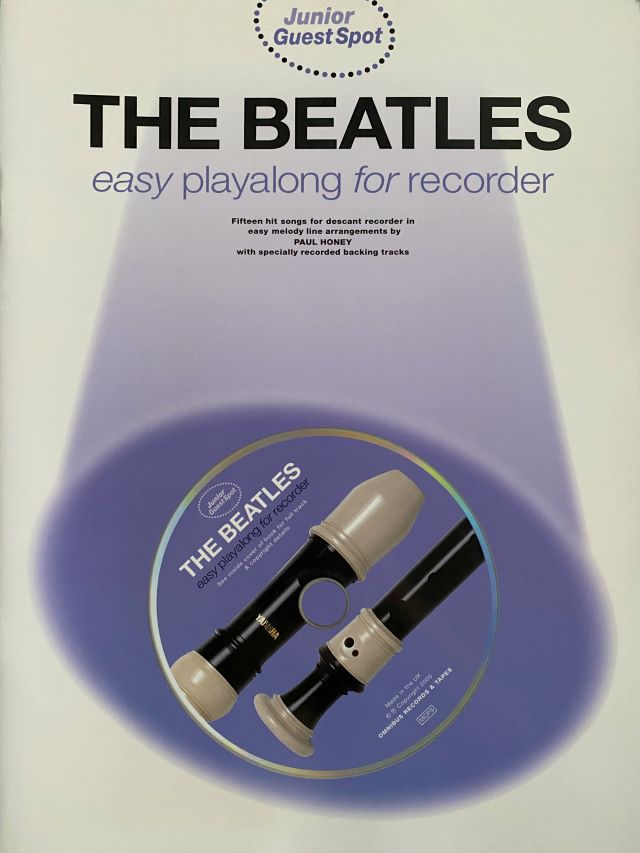 The Beatles easy playalong voor blokfluit