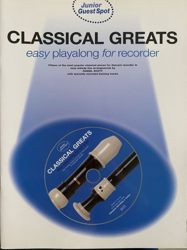 Classical greats easy playalong voor blokfluit