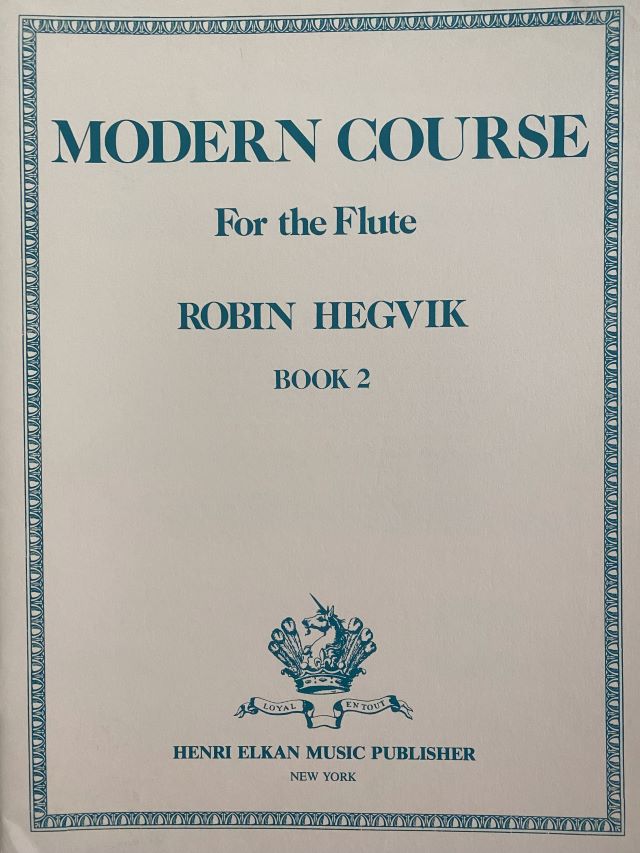 Modern Course for the flute - book 2 - dwarsfluit