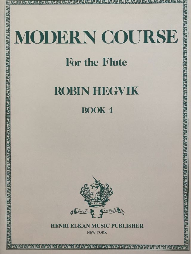 Modern Course for the flute - book 4 - dwarsfluit