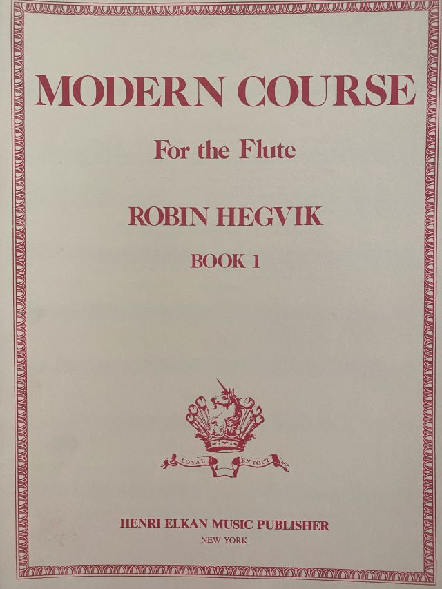 Modern Course for the flute - book 1 - dwarsfluit