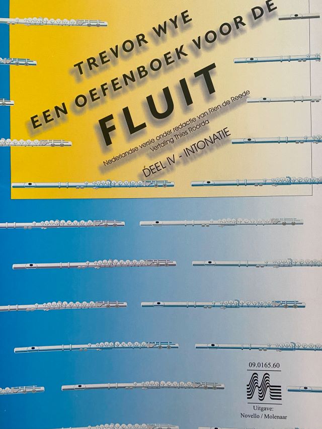 Trevor Wye oefenboek deel 4 - intonatie - dwarsfluit