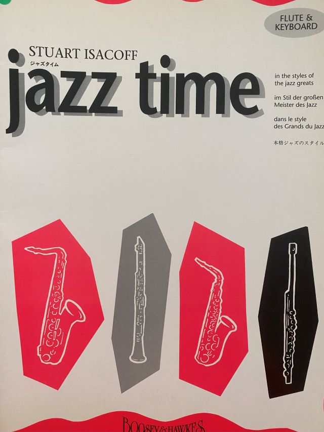 Jazz Time -  Stuart Isacoff - dwarsfluit en keyboard