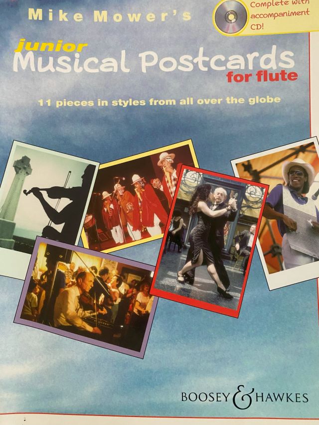 Junior Musical Postcards for flute - Mike Mower
