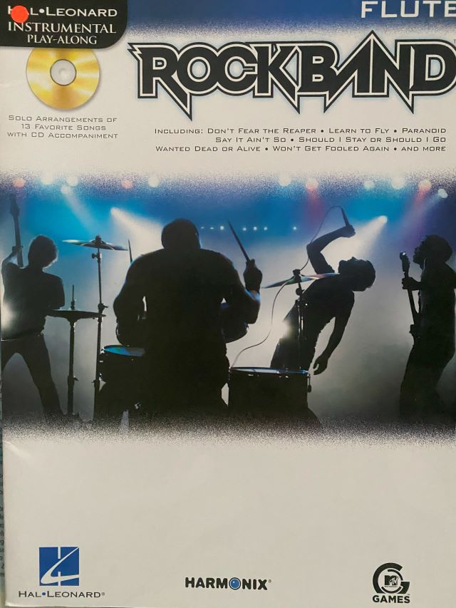 Rockband - dwarsfluit