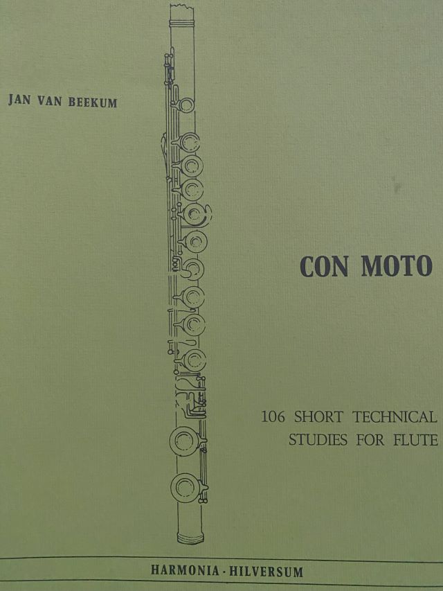 Con Moto - Jan Van Beekum - dwarsfluit