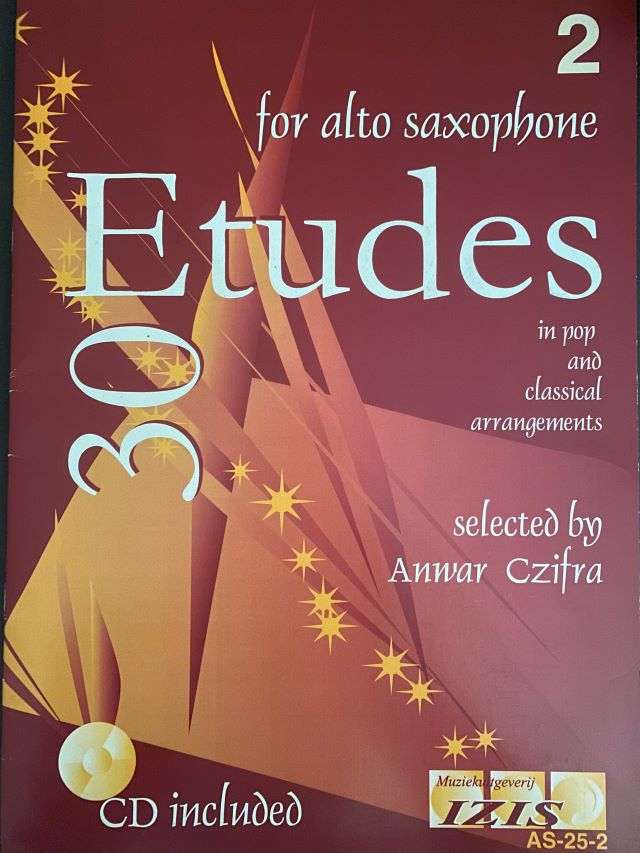 30 etudes deel 2 voor altsaxofoon - Anwar Czifra