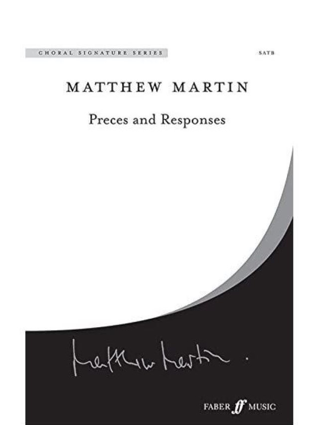 Preces and Responses - SATB - Matthew Martin
