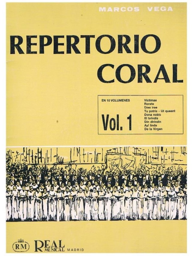 Repertorio Coral Volume 1 - Marcos Vega