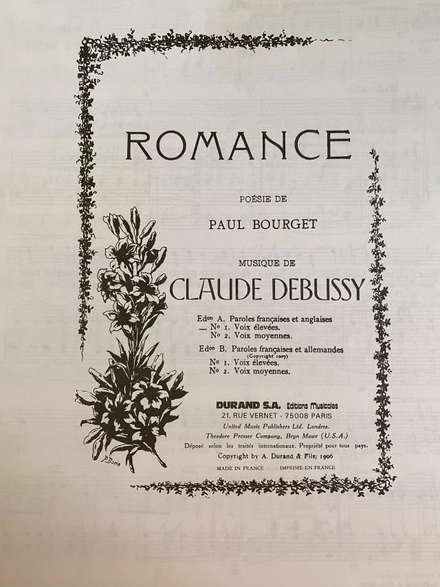 Romance - Debussy
