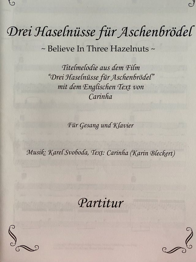 3 Haselnüsse für Aschenbrödel - Three Hazelnuts from Cinderella - Karel Svoboda